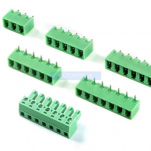 Kfedgvrkmm Spacing Plugin Terminal Block connector straight pin bent pin <strong>socket</strong> plug - Product Image 1