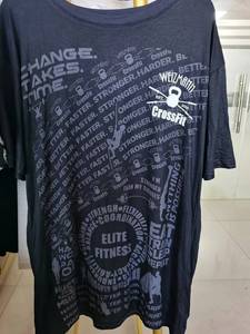 Camiseta <span class=keywords><strong>Deportiva</strong></span> para Hombre con Gráfico Activado por Sudor, Logotipo Oculto Personalizado, Mensaje, para Gimnasio y Entrenamiento, 95% Algodón, 5% Spandex, Oferta 2025 - Product Image 6