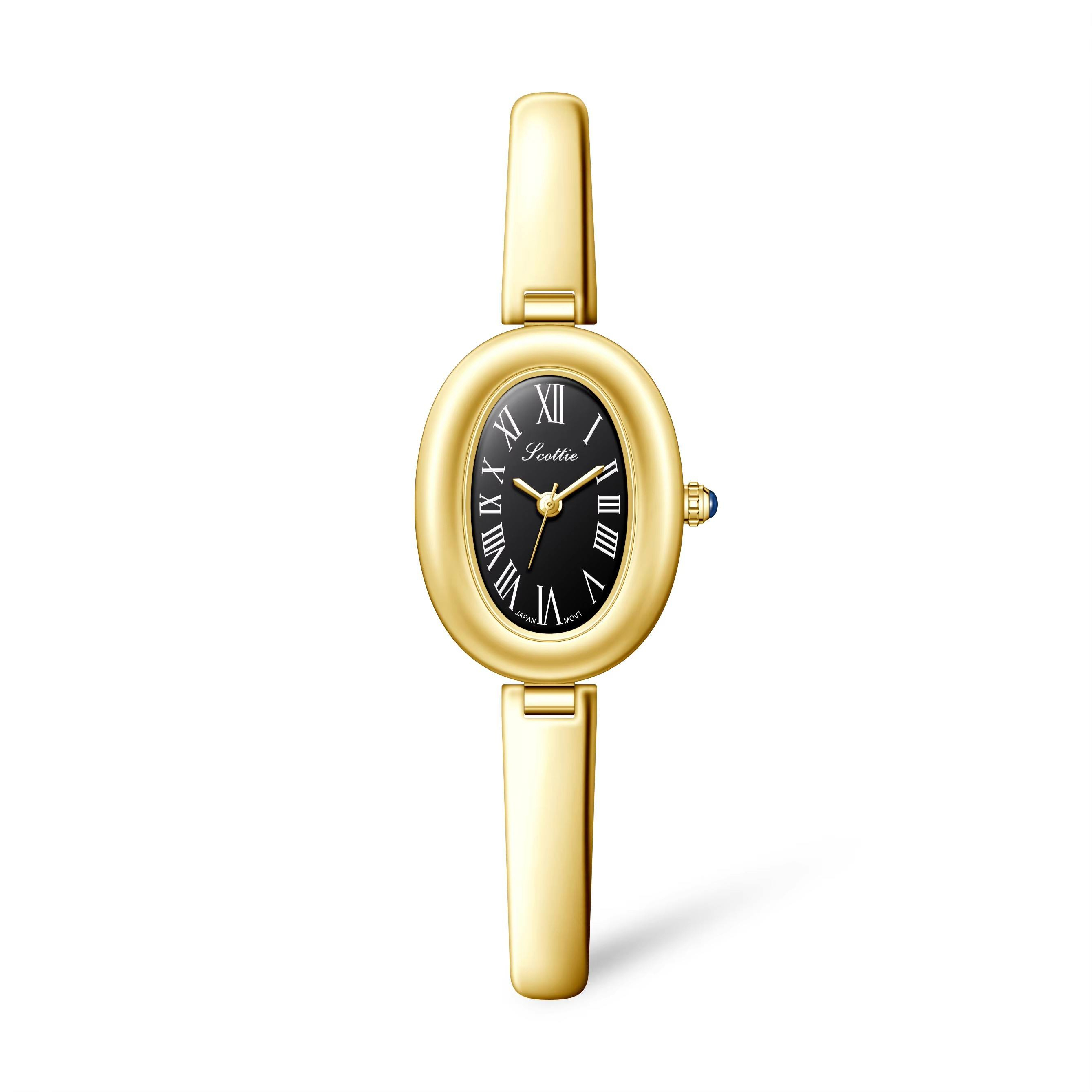 Gold-black