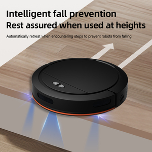 MILI entièrement automatique 3-en-1 Smart <span class=keywords><strong>Robot</strong></span> <span class=keywords><strong>aspirateur</strong></span> intégré contrôle électrique quatre niveaux réglage de l'aspiration réservoir d'eau - Product Image 3