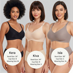 Soutien-gorge d'allaitement sexy pour femmes enceintes et mamans, à boucles frontales fines et douces, grande taille, très vendu - Product Image 4
