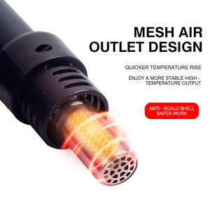 Máy sửa chữa di động ESD 500W, trạm hàn nhiệt khí nóng SMD, hiệu suất cao, trạm hàn 2 trong 1, trạm sửa chữa an toàn - Product Image 5