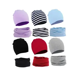 2024 новый дизайн, шапка и шарф для мальчиков и девочек, оптовая продажа, зимняя шапка с черепом, теплые шапки для детей