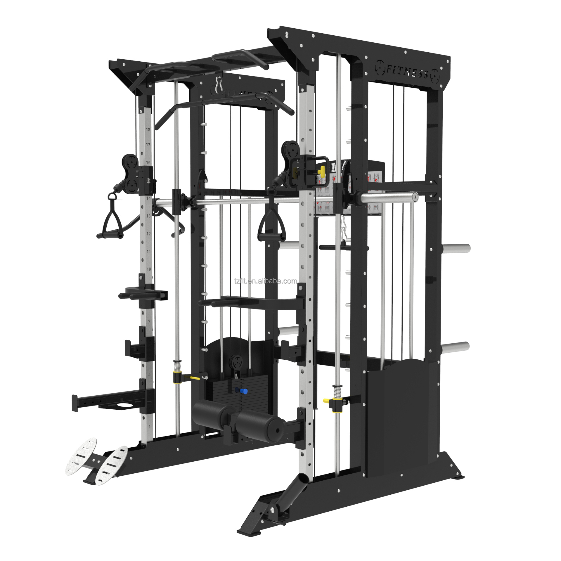 Gym Equipment Heavy Duty Smith Machine / Functional Trainer / Home Gym Equipment