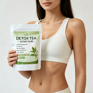 Té quemagrasas de 14 días, bolsitas de té adelgazante de hierbas chinas naturales puras, té mezclado con sabor desintoxicante - Product Image 1