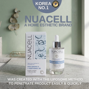 DM.CELL Hyaluronic Acid + Vitamin C Panthenol B5 Liquid Ampoule <b>Serum</b> 50mL Anti-Aging Anti-Wrinkle Nourishing Moisturizer <b>Face</b> - Product Image 3