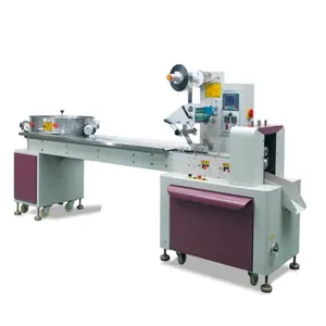 120E Auto Chewing Gum Flow Packaging Machine High Speed Chewing Gum Pillow Packing Machine Auto Pillow Packaging Machine