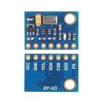 MS5611-01BA03 GY-63 modul Sensor Altimeter tekanan atmosfer resolusi tinggi IIC SPI 24Bit ADC untuk Arduino DIY elektronik