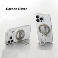 Support de téléphone magnétique flexible en silicone N52, rotation à 360 degrés, antidérapant, support universel pour smartphone, utilisation sur bureau