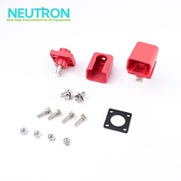 Terminal de crimpado de cobre NEUTRON OEM/ODM para sistemas de energía eléctrica y automotrices con pernos M8, M10, M12 y revestimiento rojo y negro