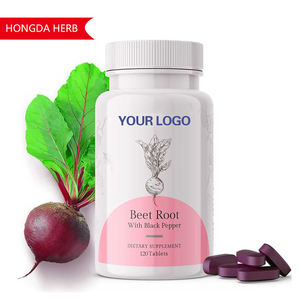ผงบีทรูทสีแดงผงบีทรูทแคปซูลผลิตภัณฑ์เสริมอาหาร - Product Image 2