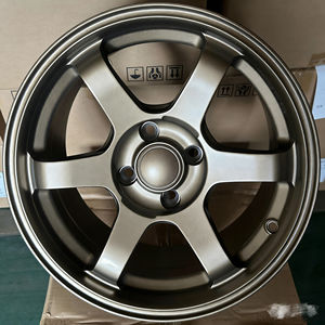 ล้อแม็กซ์รถยนต์ขนาด <span class=keywords><strong>15</strong></span> นิ้ว 4 รู 100 ดีไซน์ 5 ก้าน สีบรอนซ์/เทาเข้ม ขอบลึก ET35 มม. สำหรับรถยนต์นั่งส่วนบุคคล - Product Image 4