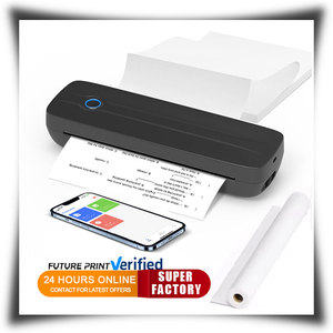 Y8 di động inkless di động ảnh tài liệu mini máy in cầm tay văn phòng nhỏ nhiệt <span class=keywords><strong>A4</strong></span> máy in - Product Image 1