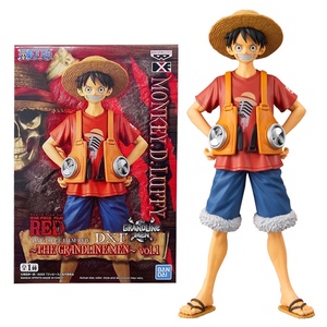 18CM Anime DXF Singe D. Luffy <span class=keywords><strong>FILM</strong></span> ROUGE Vacances Vêtements Debout Modèle <span class=keywords><strong>Jouet</strong></span> Cadeau Théâtre Version Collection Action Figure PVC - Product Image 1