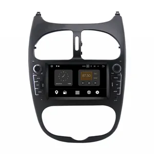 Radio para Auto ZESTECH TS10 con Pantalla Táctil IPS Android 11, Reproductor GPS para Peugeot 206 2000-2016, Navegación GPS, WIFI, BT, FM, Multimedia para Auto - Product Image 1