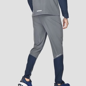 Private Label Zipper Pockets Sportswear Four Way Stretch Woven Joggers Pants Windbreaker <b>Tracksuits</b> for Men - Product Image 4