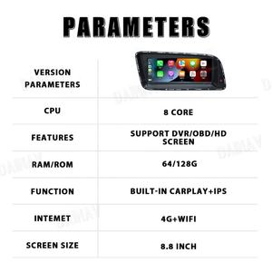 Radio para Auto de 8.8 Pulgadas para Audi Q5 2009-2017, Android Auto, Pantalla Táctil, Reproductor Multimedia, Unidad Principal, GPS, Navegación, 128GB - Product Image 6