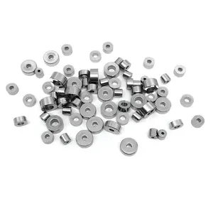 Stainless Steel Flat Round Bead Spacers Metal Loose Disc Beads for DIY Necklace Bracelet Jewelry Making