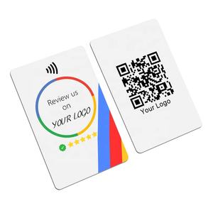 Plástico personalizado NFC <span class=keywords><strong>Google</strong></span> Review Card NFC Contact 213 215 216 PVC Digital Business Card Printing - Product Image 1