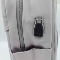Sac à dos pour ordinateur portable étanche personnalisé OEM Sac d'ordinateur en polyester durable pour les voyages d'affaires et la marque d'entreprise Vente en gros