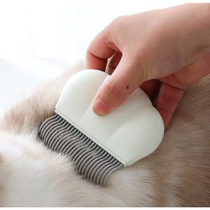 Commercio all'ingrosso gatto cane <span class=keywords><strong>spazzola</strong></span> peli Pet fornitore cane e gatto strumento di demattazione <span class=keywords><strong>per</strong></span> gatti toelettatura pulito pettine - Product Image 4