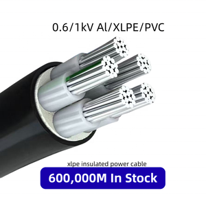 Cable de Alimentación con Aislamiento XLPE y Revestimiento de PVC, Estándar IEC 0.6/1kV YJLV, de Aluminio, Unipolar, para Entierro Directo - Product Image 6