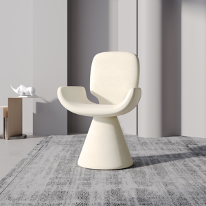 Silla de restaurante moderna Nico para comedor, dormitorio, apartamento y Escuela con estilo de ocio de tela para uso en comedor y Mesa - Product Image 3