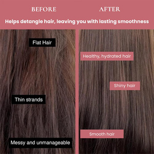 Luxfume 6.7oz Après-shampoing sans rinçage <span class=keywords><strong>hydratant</strong></span> et démêlant pour <span class=keywords><strong>cheveux</strong></span> <span class=keywords><strong>bouclés</strong></span>, secs et abîmés, infusé à l'huile de coco - Product Image 4