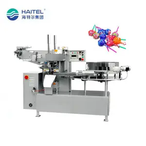 High Speed Automatic Commercial Small Ball Spherical Lollipop Bunch Wrapping Packaging Machine Price