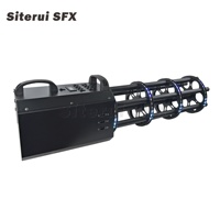 SITERUI SFX Handheld Justin Gatlin Confetti Gun Electric LED Strip Blower pour DJ Disco Parties et Night Clubs