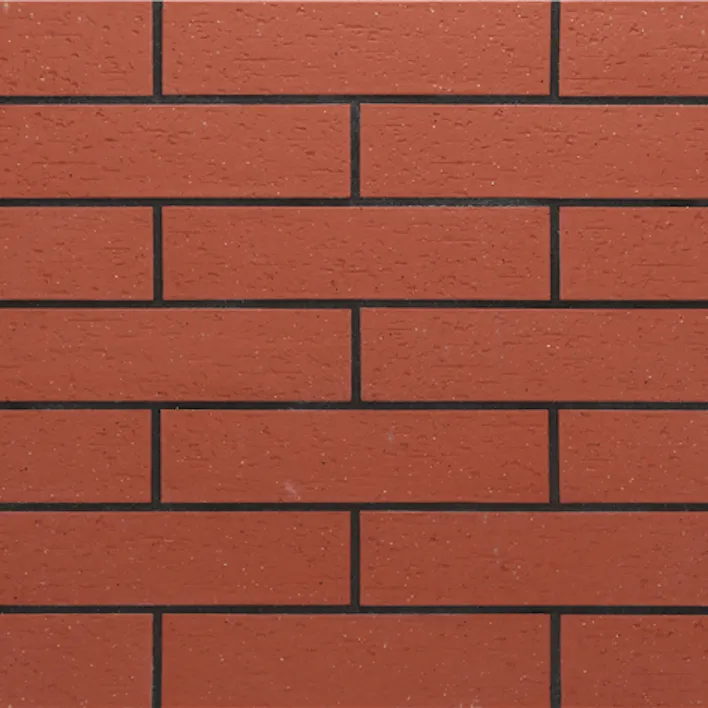 Red Color Facade Villa Exterior Stone Wall Cladding Ceramic Exterior Wall Cladding Terracotta Wall Cladding