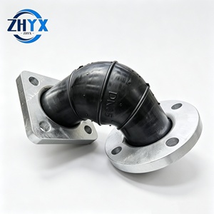 Junta de Expansión de Goma de 90 <span class=keywords><strong>Grados</strong></span> Yongxing EPDM NBR, Conector Flexible <span class=keywords><strong>para</strong></span> Tuberías Industriales - Product Image 2