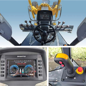 Лидер продаж, моторный грейдер Shantui SG17 с мощностью 132 кВт, 15 тонн, 180 л.с., заводская цена, двигатель Cummins, риппер и лезвие - Product Image 4