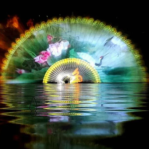 Fuente de Agua Decorativa con Pantalla de Agua 3D para Exteriores, Ideal para Espacios Exteriores con Impresionantes Efectos Visuales - Product Image 2