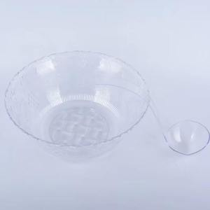 शादी और घटनाओं के लिए क्लासिक एम्बॉस्ड फूल डिजाइन पंच कटोरे - Product Image 5