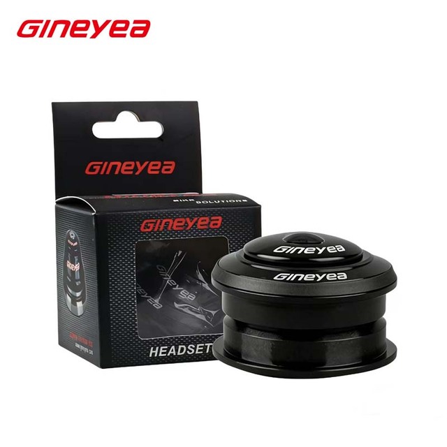 GINEYEA Mountain Bike Headset 44-44mm Front Fork Bearing Sealed Bearing Semi-integrated Alloy Bicycle Headset Part for Road Bike