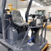 Compacteur de sol vibrant à tambour unique YSW204 de 4 tonnes avec tambour de 1270 mm et force de 60 kN