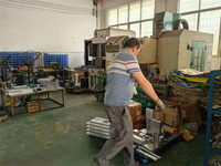 Machine à broder les brosses haute performance 4 axes, double et simple hockey