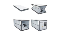 Casa Modular Prefabricada Plegable de 2 Pisos, Moderna, Transpirable, a Precio de Fábrica, Lista para Usar, Villa Exterior con Sala de Estar