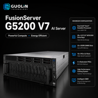 Server AI FusionServer G5200 V7 4U yang Dioptimalkan untuk Virtualisasi Cloud Massal, Komputasi Kepadatan Tinggi, dan Server Multi-Tenant