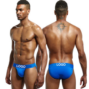 Sous-vêtements en <span class=keywords><strong>coton</strong></span> biologique de marque avec logo personnalisé, bikini pour homme, caleçon sexy, <span class=keywords><strong>tanga</strong></span> bikini - Product Image 6