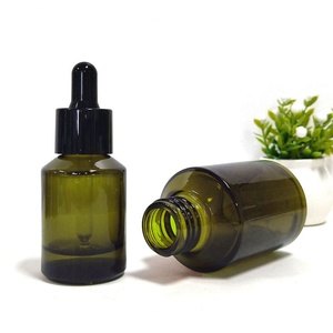 Cosmetic Packaging 15ml 30ml Matte Pink Slant Shoulder Glass Lotion Bottle Gold <b>Pump</b> Dropper Cream Jar Sets Plastic Custom Logo - Product Image 6