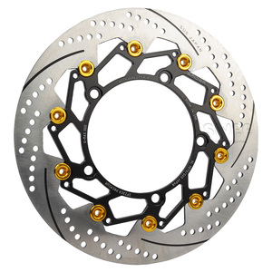 Adaptateur d'étrier de frein à disque flottant en aluminium modifié pour roue avant Code 300MM pour <span class=keywords><strong>Yamaha</strong></span> XMAX300 Condition Nouveau - Product Image 4