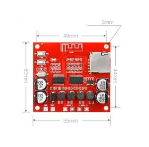 XH-A233 15W X 2 Blue-tooth 4.2 <span class=keywords><strong>carte</strong></span> amplificateur de puissance numérique stéréo TF <span class=keywords><strong>carte</strong></span> jouer 12v ~ 24v amplificateur Audio - Product Image 5