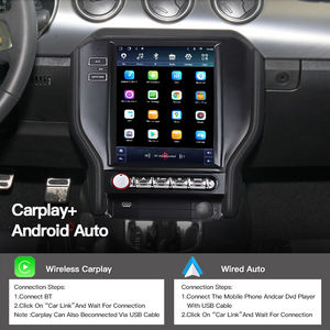 Autoradio Android 13 STWEI avec CarPlay pour FORD Mustang S550 2014-2021, lecteur multimédia, écran de navigation GPS, autoradio 2 Din - Product Image 4