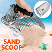 Pelle à sable de plage légère en acier au carbone, hydraulique, DIY, OEM, alimentée par batterie, avec manche en métal, outils pour utilisation sur les prairies