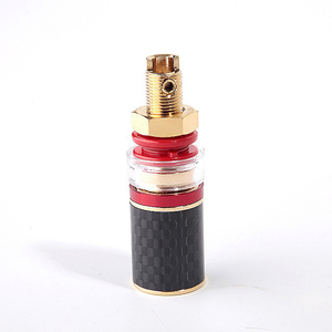 Haut-parleur Audio Filetage Extérieur Cuivre Borne de Reliure Onduleur Borne de Batterie Isolé - Product Image 2