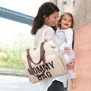 Nouvel arrivage de sacs fourre-tout de grande capacité sac à couches multifonction sac à bandoulière isolant sac de maman imperméable et décontracté sac à dos pour maman - Product Image 1