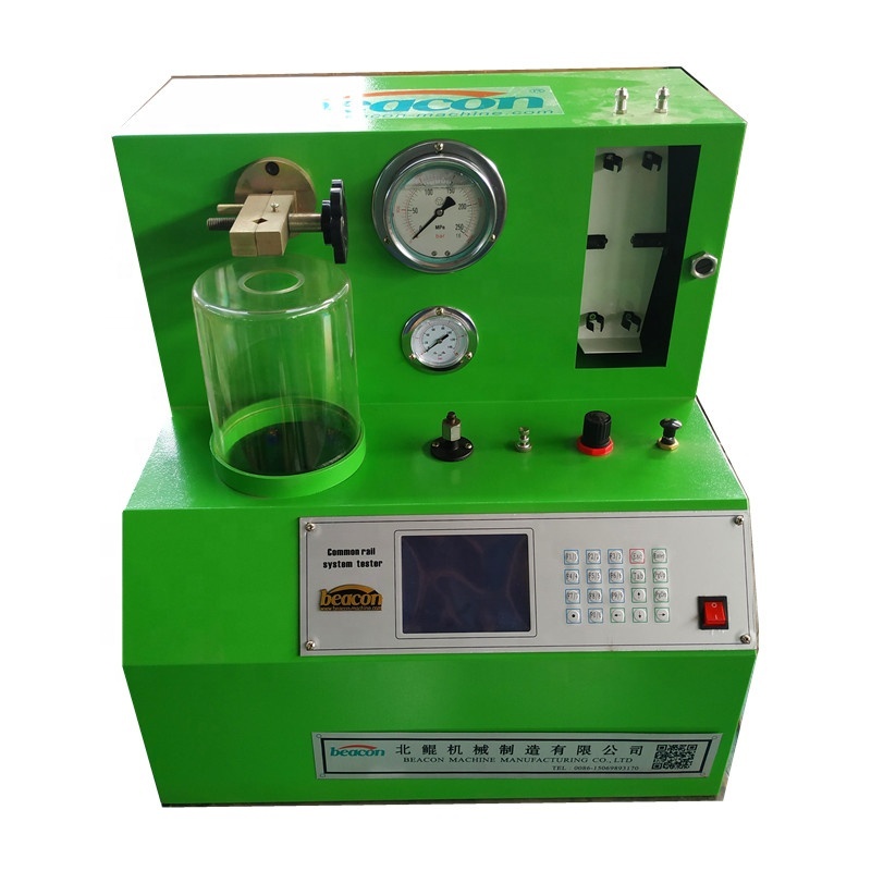Venta caliente PQ1000 común carril diesel inyector de combustible de calibración máquina de banco de prueba de equipo