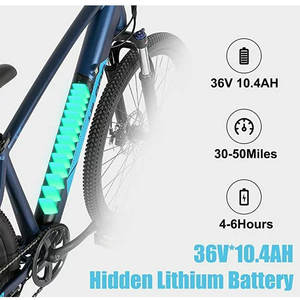 Nouveau style 27.5 pouces 350W 36V moteur 7 vitesses en aluminium <span class=keywords><strong>VTT</strong></span> <span class=keywords><strong>électrique</strong></span> pour adultes hommes femmes autre ville E vélo - Product Image 2